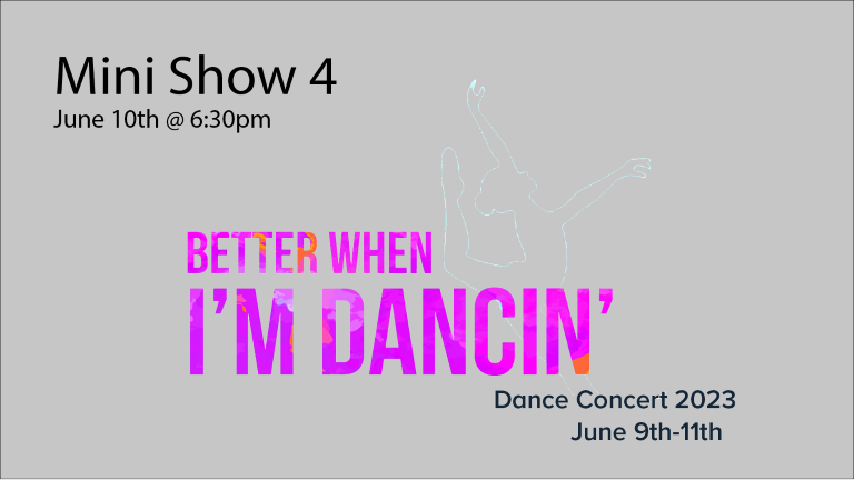 Saturday – ‘Better When I’m Dancin’ 2023 – Mini Show 4