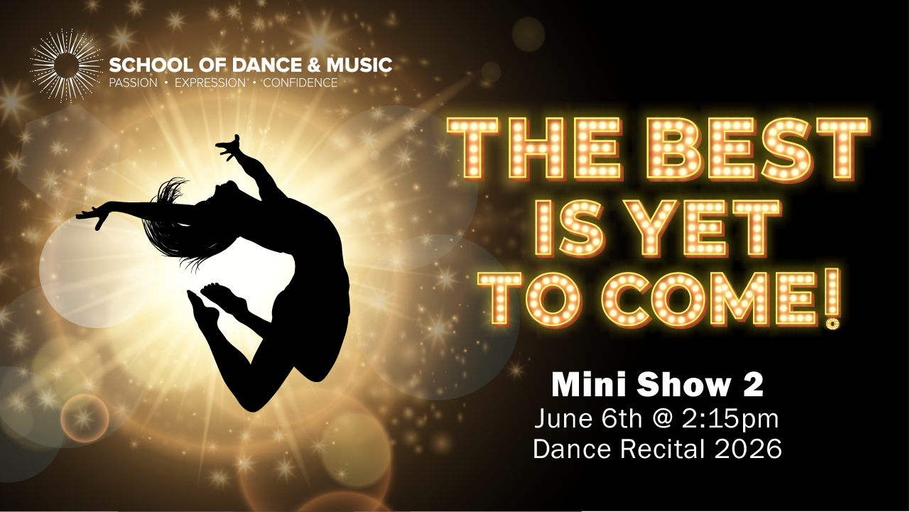 Saturday – ‘The Best Is Yet to Come’ – Mini Show 2